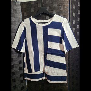 Stripe Short Sleeve T-Shirts S